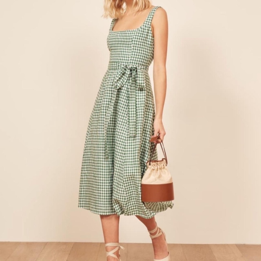 Reformation wrap dress